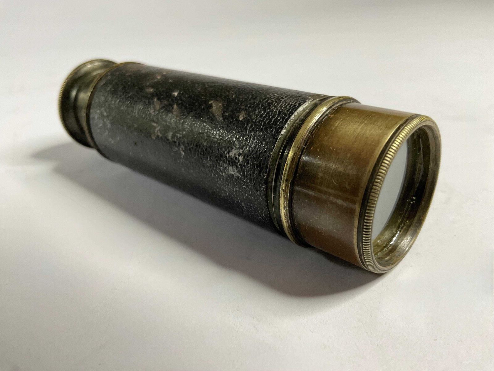 Antique Victorian 6 Draw "The Naturalist" Pocket Telescope – J.H. Steward, London – C. 1880 photo for sale