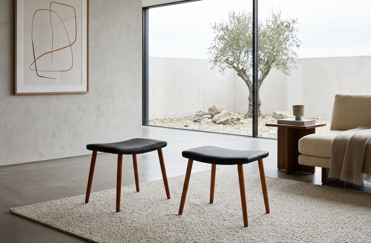Set Mid Century Krukken, Deens Design, Ca. Jaren 1960 photo furniture