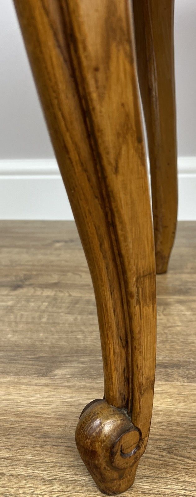Coffee Table Vintage French Louis Style Oak Carved Cane Top Side Table Lot 4865 photo 299.0