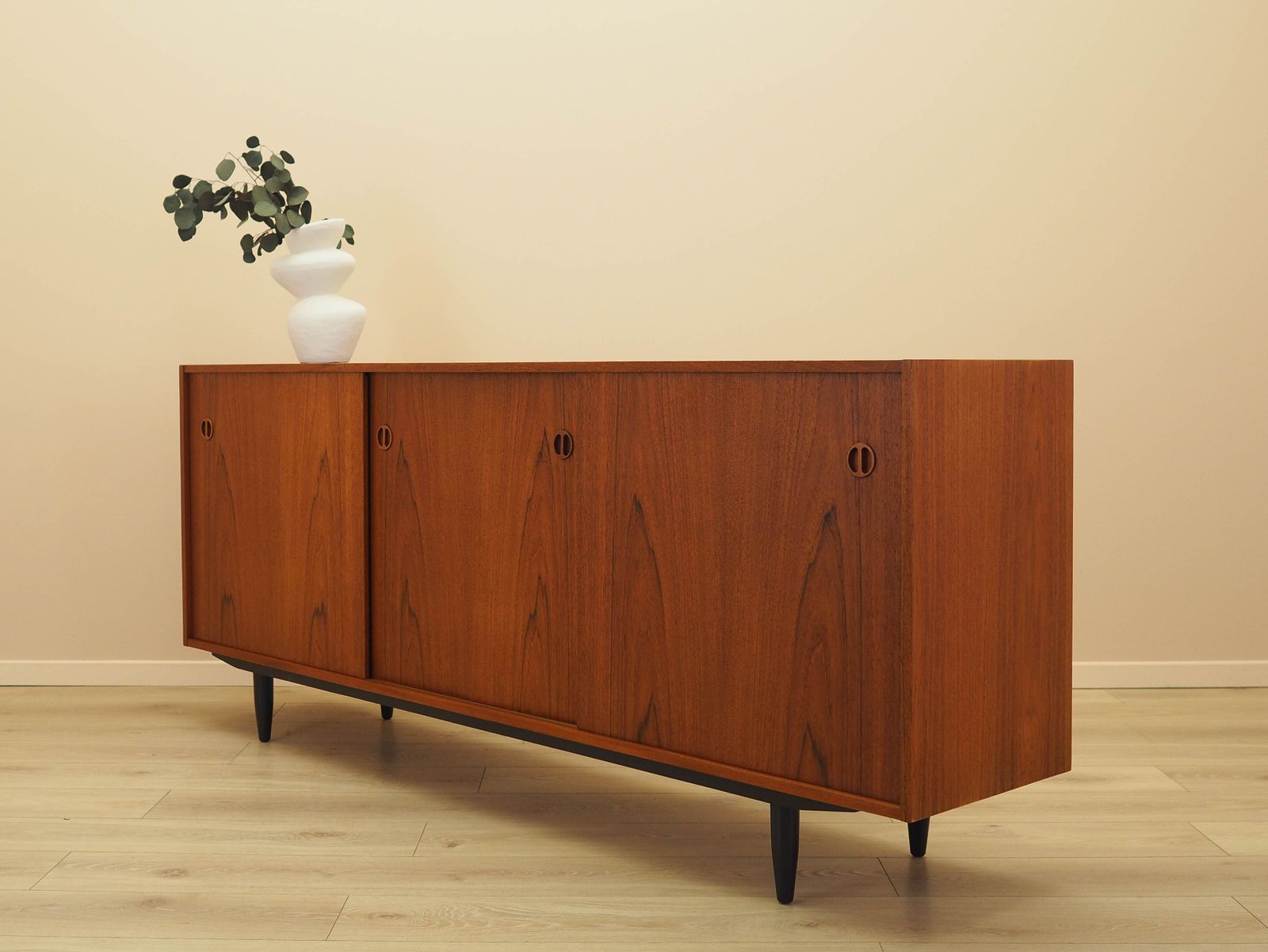 Teakhouten Dressoir, Deens Design, Jaren 1970, Productie: Denemarken photo Meubels