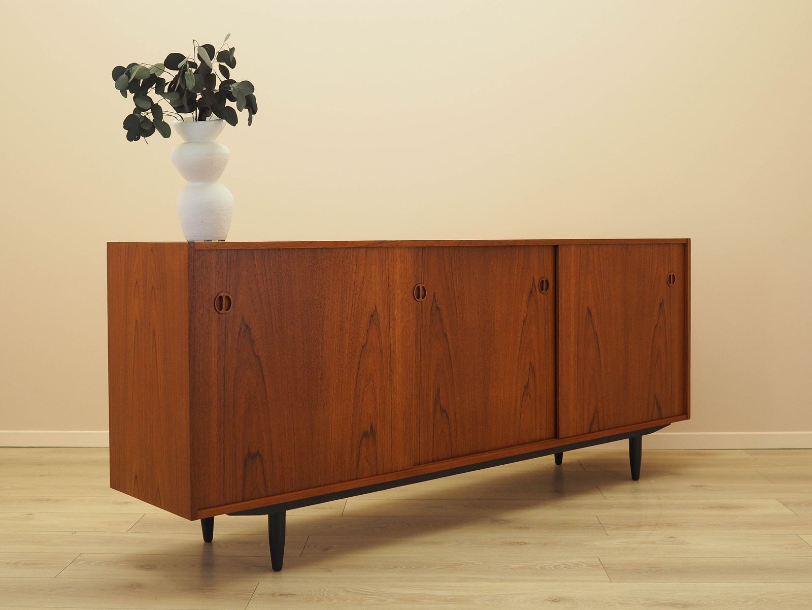 Teakhouten Dressoir, Deens Design, Jaren 1970, Productie: Denemarken photo vinterior
