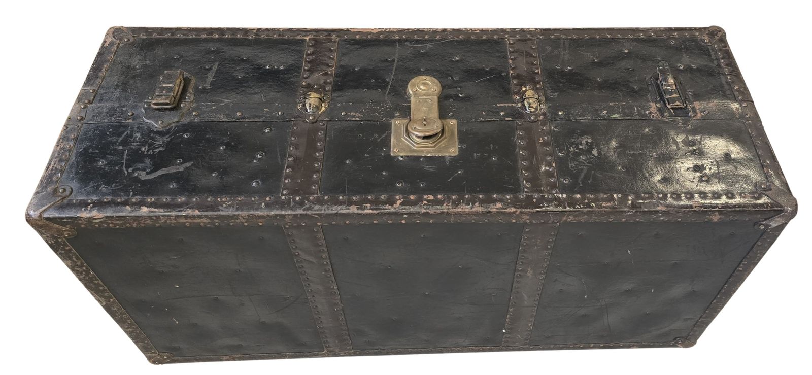 photo for sale Raro Baule Armadio "Steamer Trunk" D'epoca