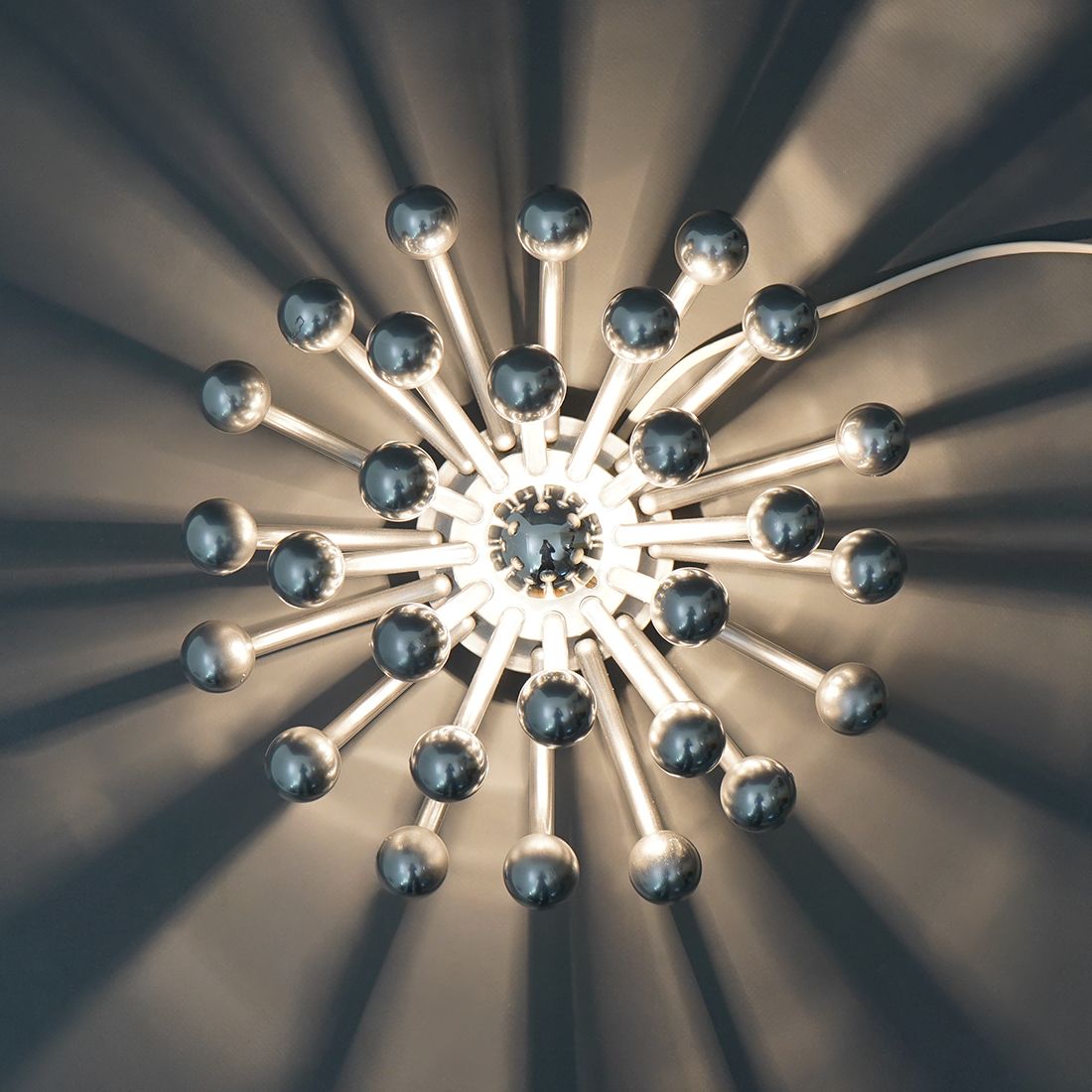 “Pistillo” Table/Wall/Ceiling Lamp By Studio Tetrarch For Valenti, 1970s photo vinterior