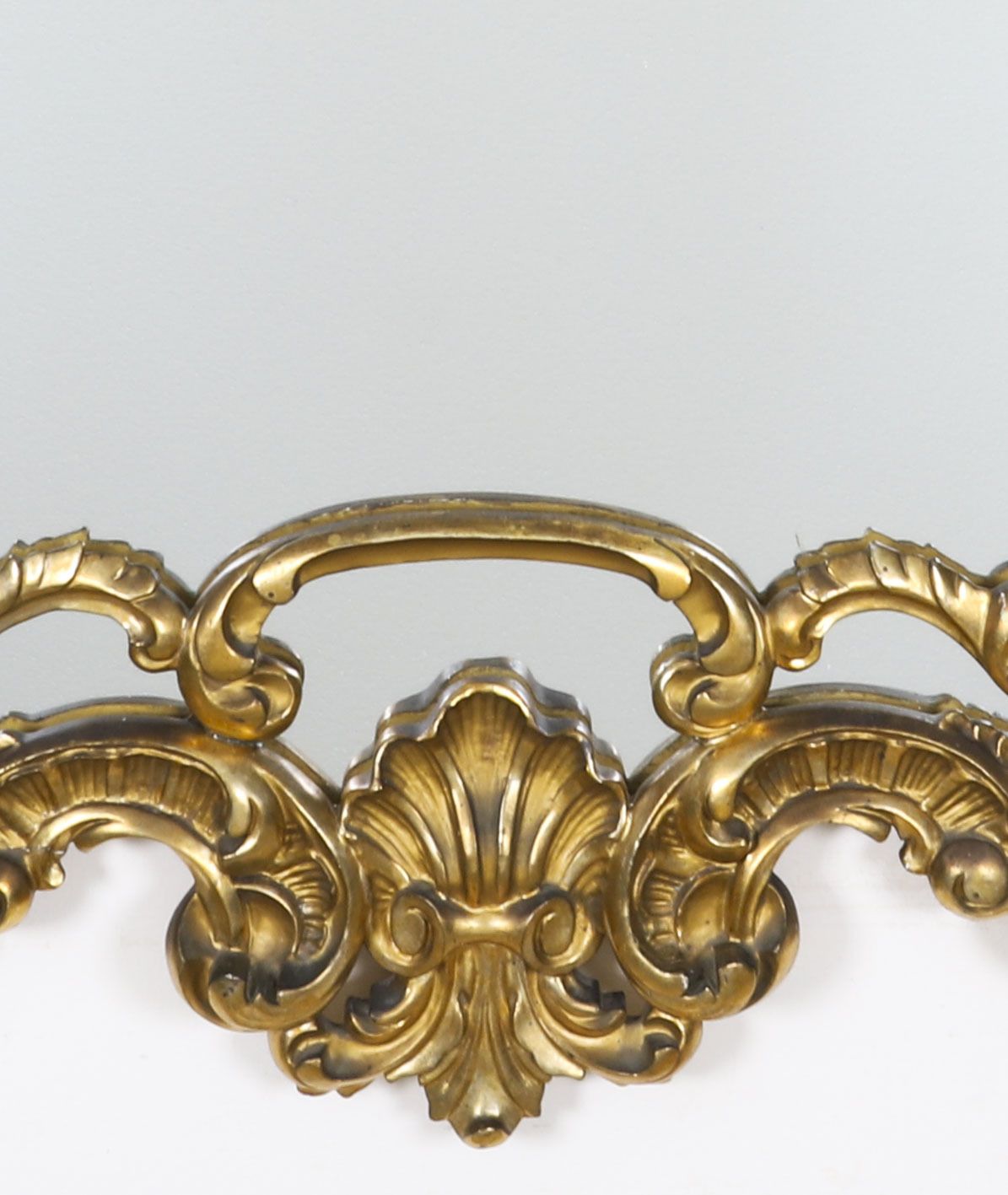 English Giltwood Louis Revival Overmantel Mirror C1860 160 X 80cm photo Home Decor