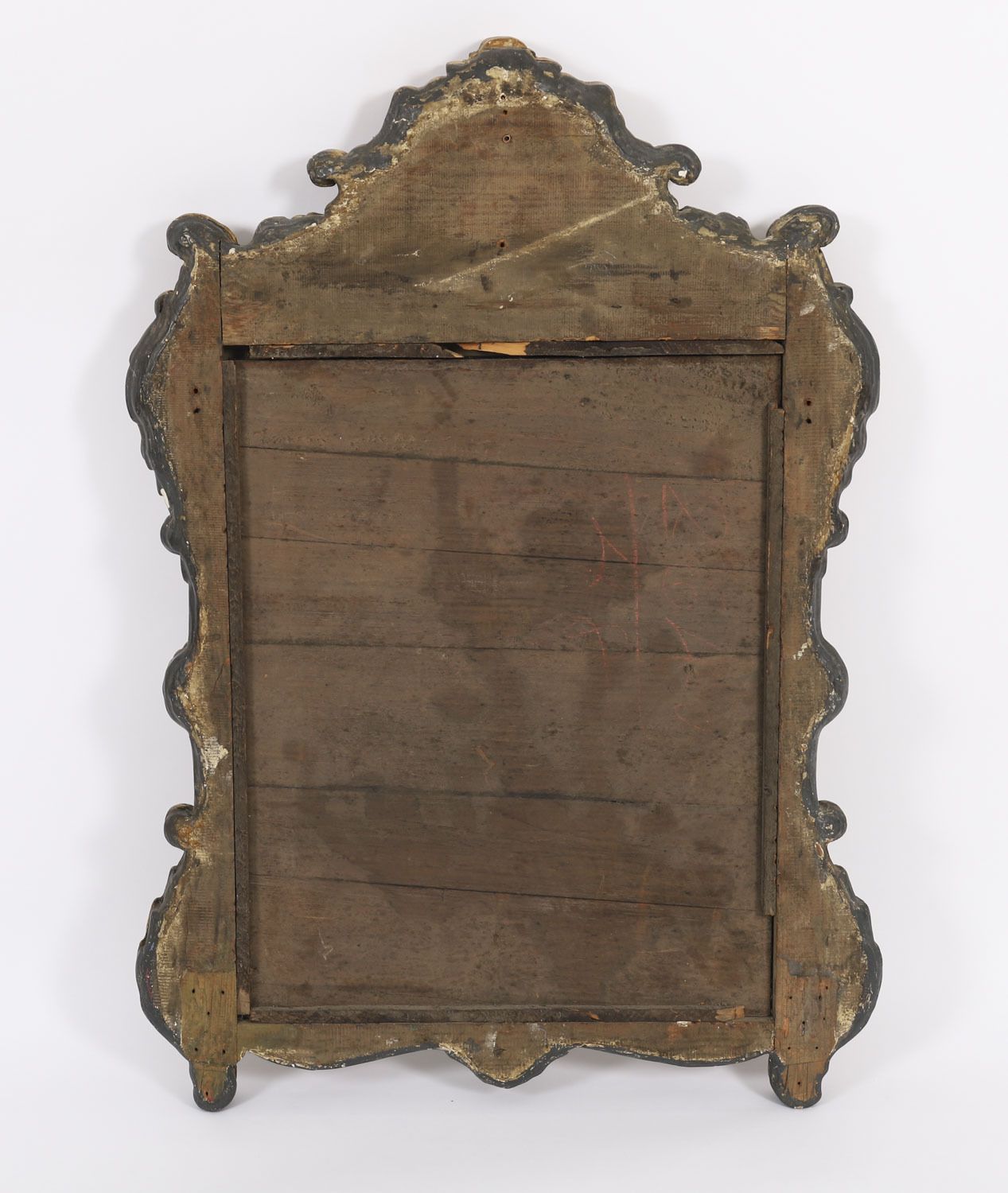 French Giltwood Overmantel Rococo Mirror 18th Century  92x64cm photo buy