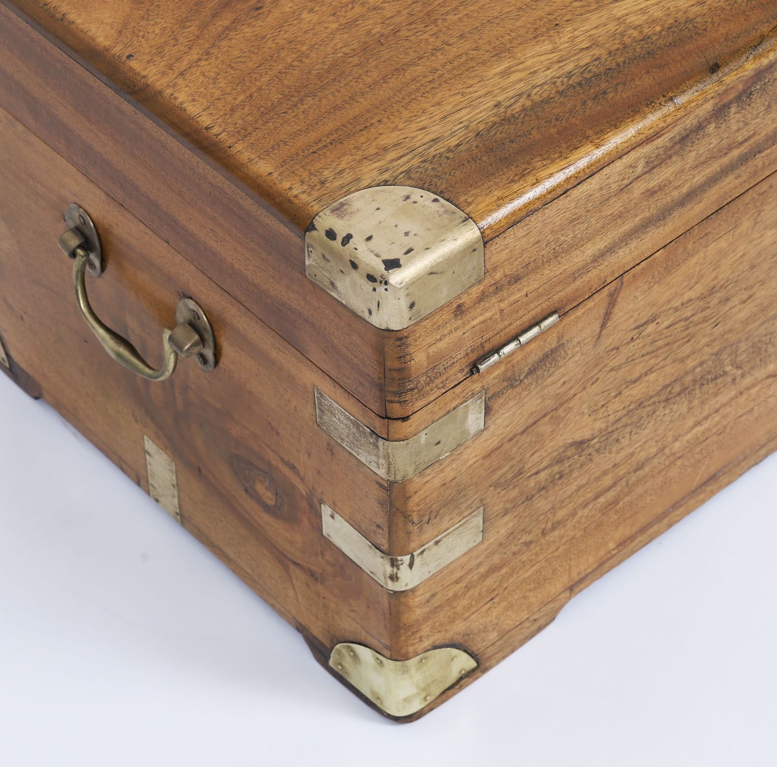 photo for sale Petit Military Campaign Camphorwood Trunk Coffer Early19th C