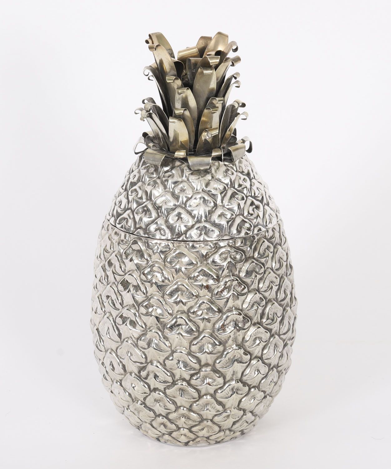 Vintage Wmf German Silver Plated Pineapple Ice Bucket Circa 1960 photo furniture