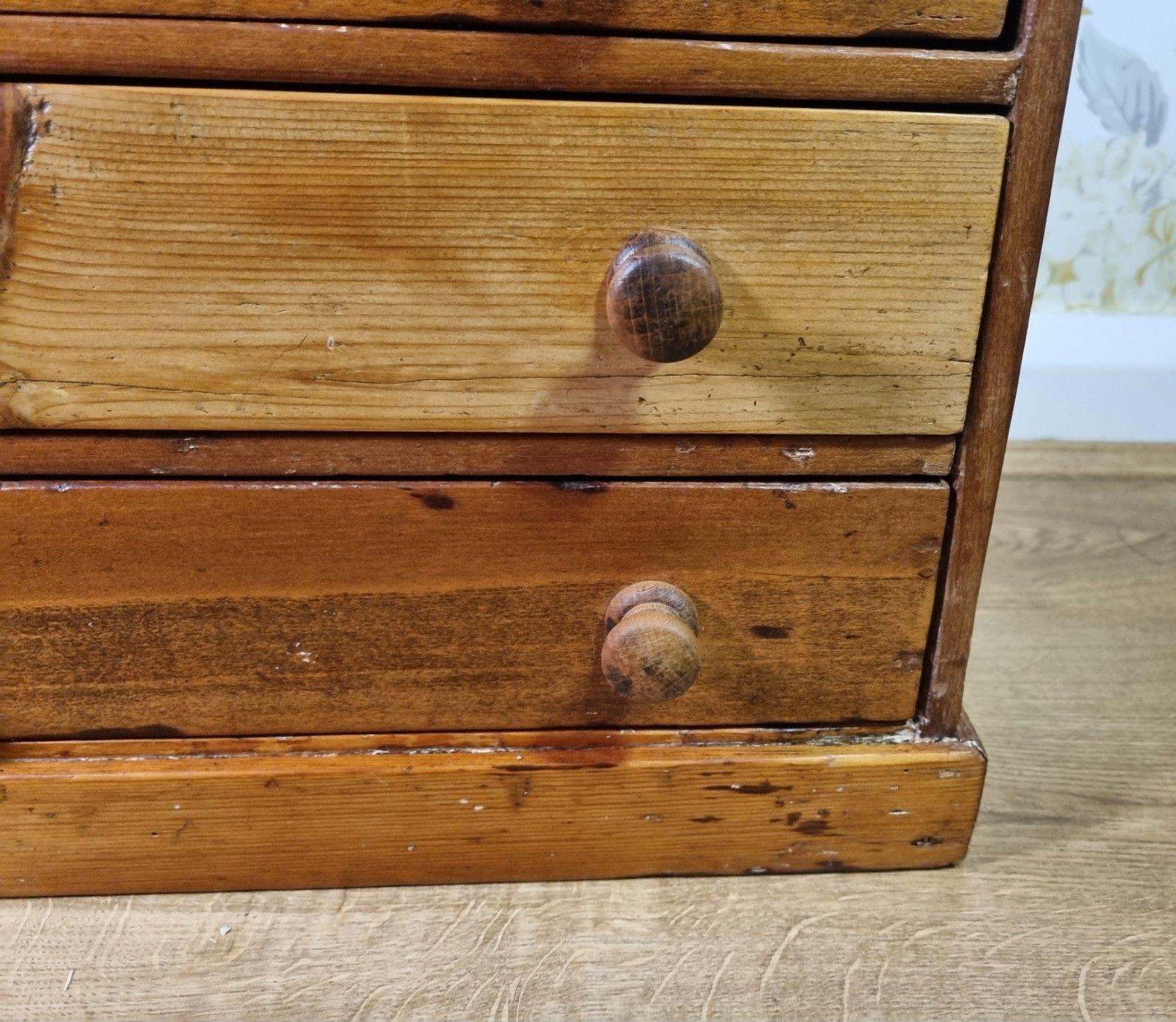 Antique Victorian Small Apprentice Chest Of Drawers Collector Watchmaker Desktop photo 170.0