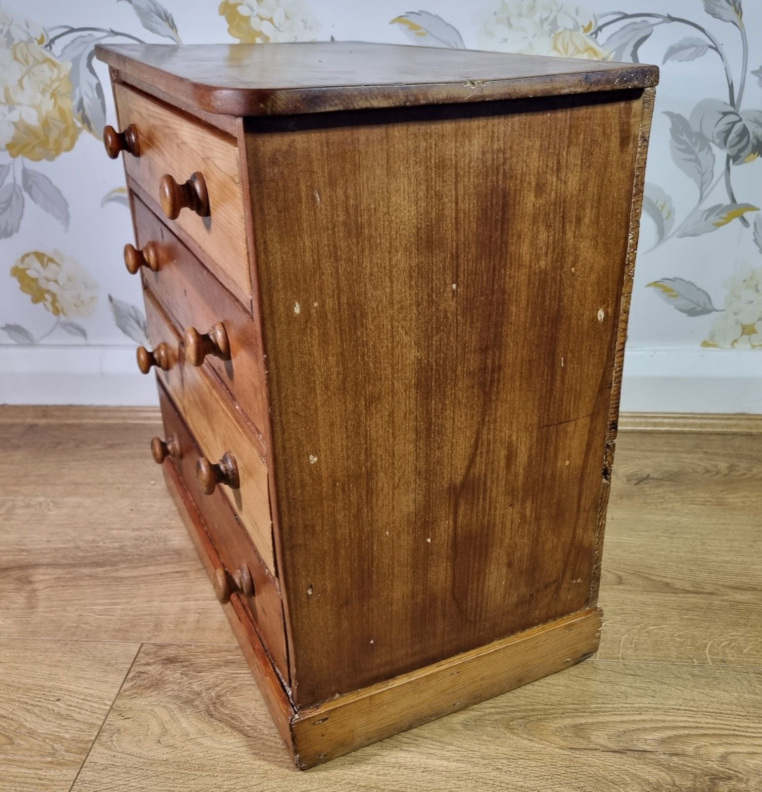 Antique Victorian Small Apprentice Chest Of Drawers Collector Watchmaker Desktop photo buy