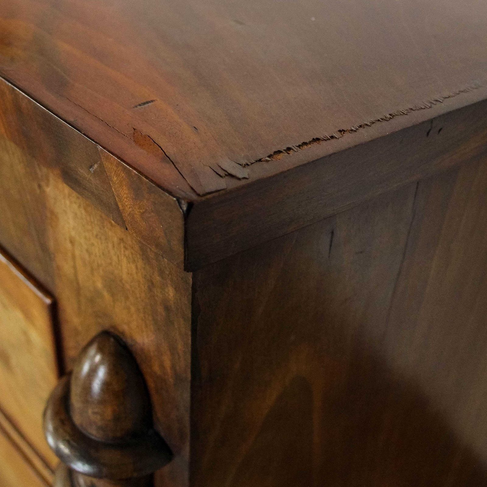 photo furniture Antique Victorian Mahogany Bow Front Chest Of Drawers | Antique Storage | Bedroom Drawers | Antique Chest Of Drawer