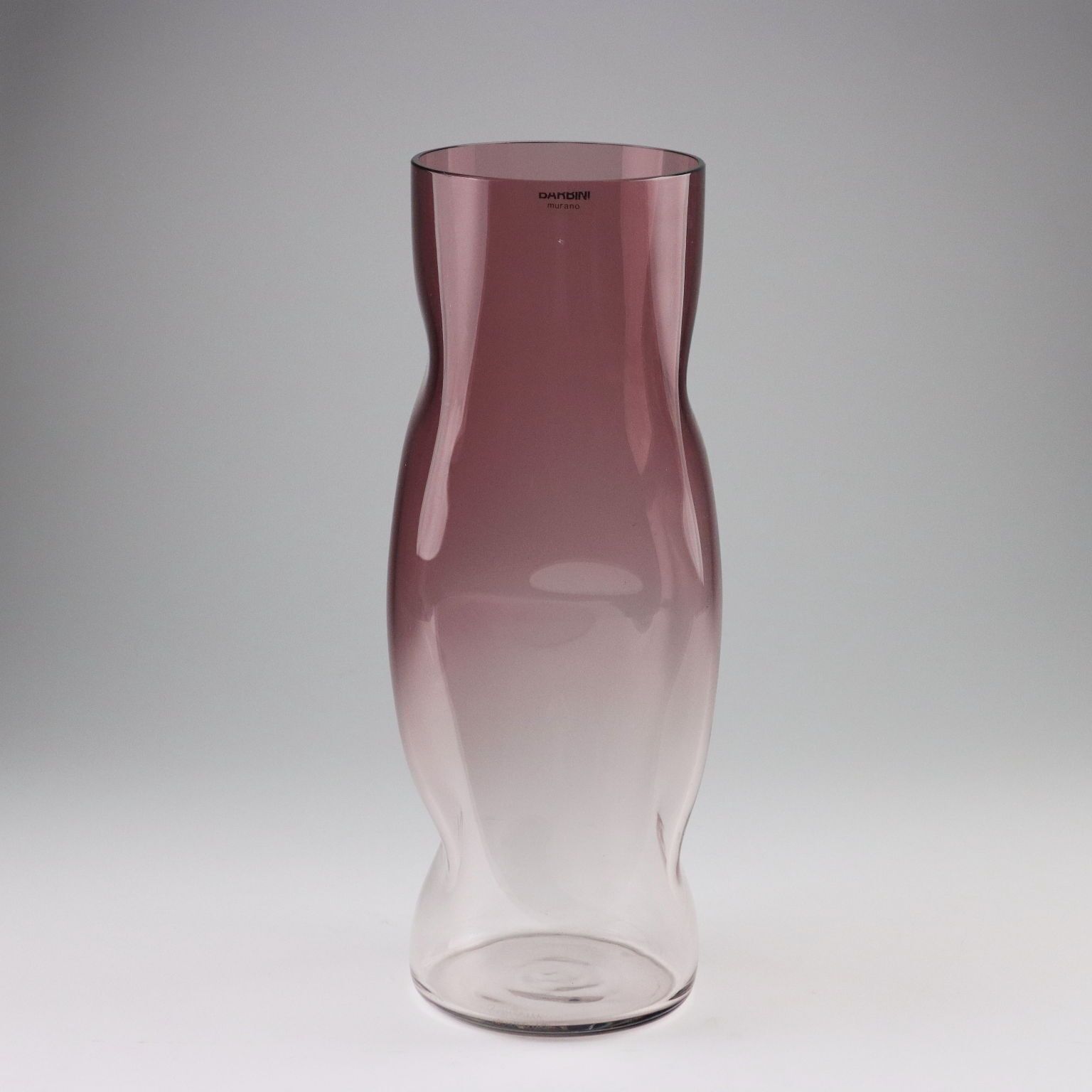Vintage 1980s Vase Glass Man. Barbini Murano photo buy