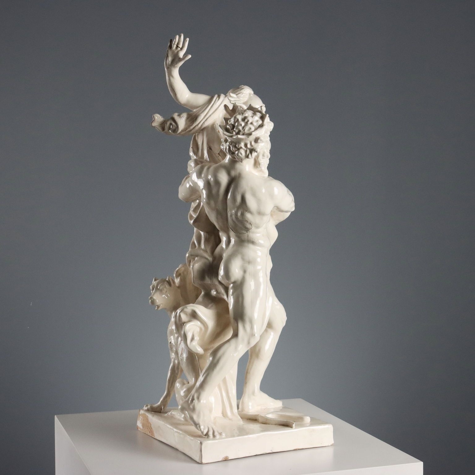 The Rape Of Proserpina Antique Sculpture Terracotta XIX Century photo vintage