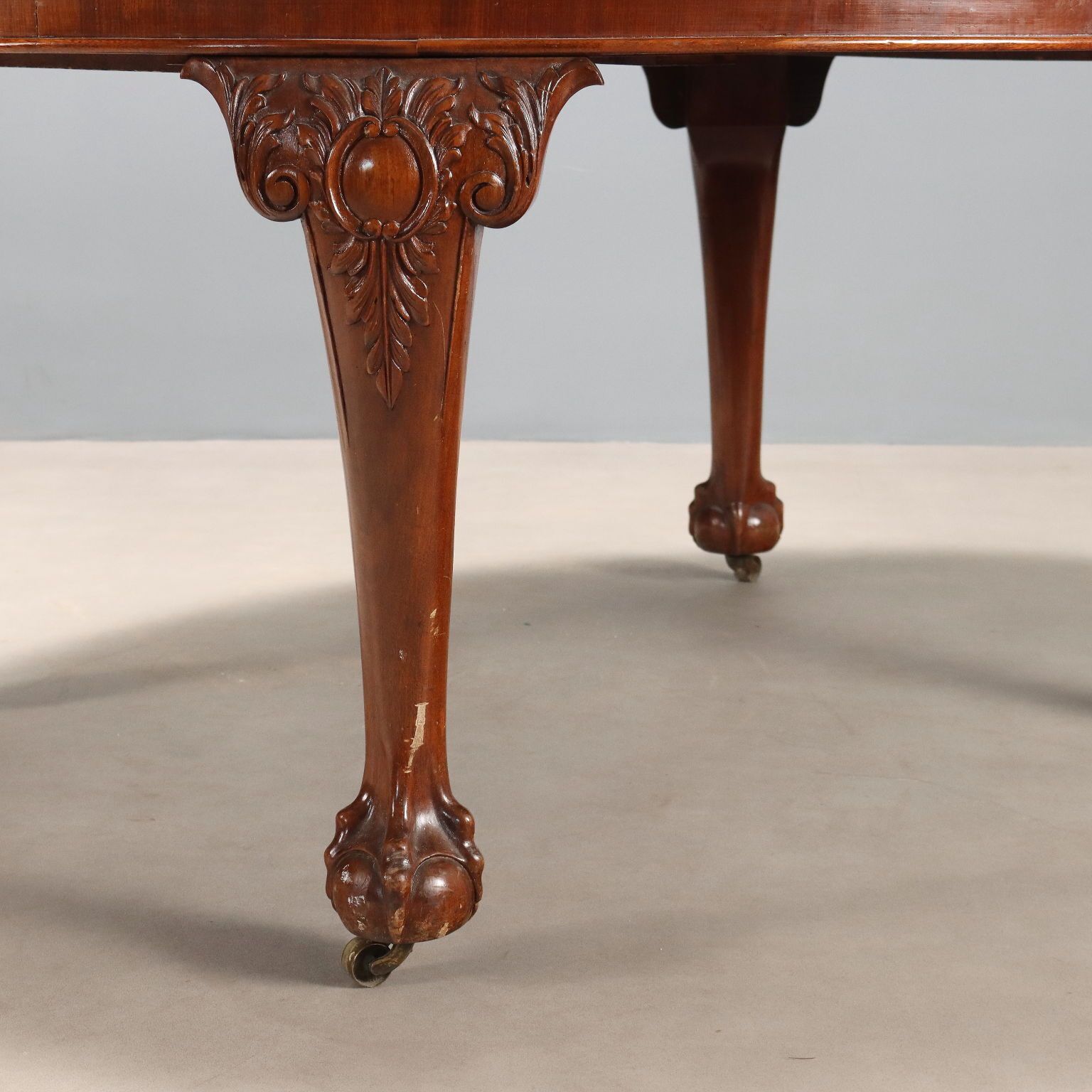 Antique Extendable Table Mahogany United Kingdom XIX Century photo vintage