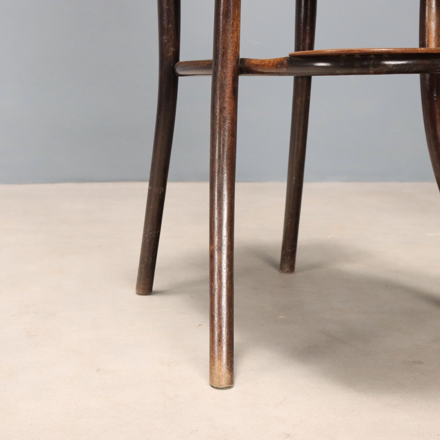photo for sale Antique Thonet High Chair Curved Beech Austria XX Century