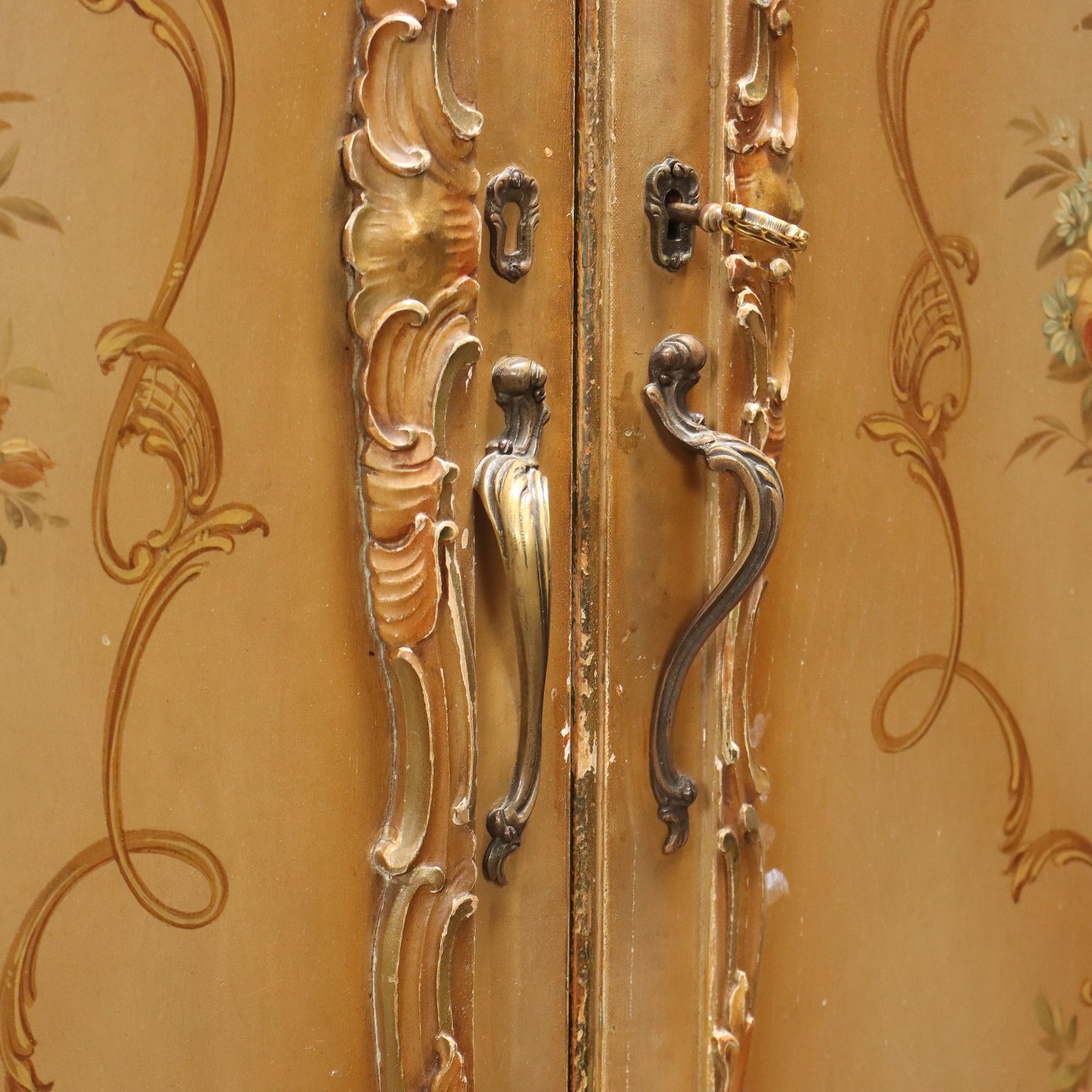 photo for sale Wardrobe Baroque Style Wood Italy XX Century