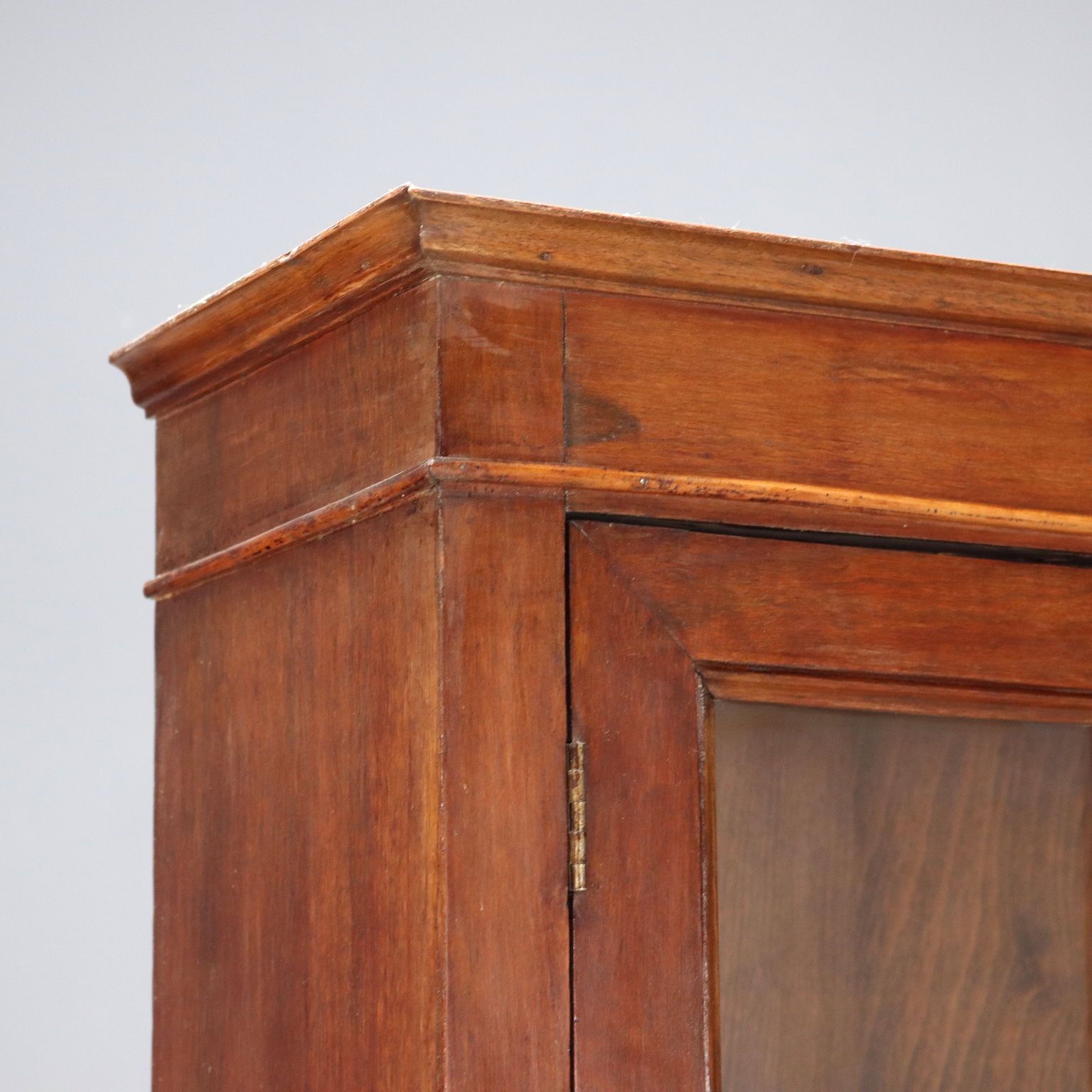 Antique Cupboard Walnut Veneer Italy XX Century photo vinterior