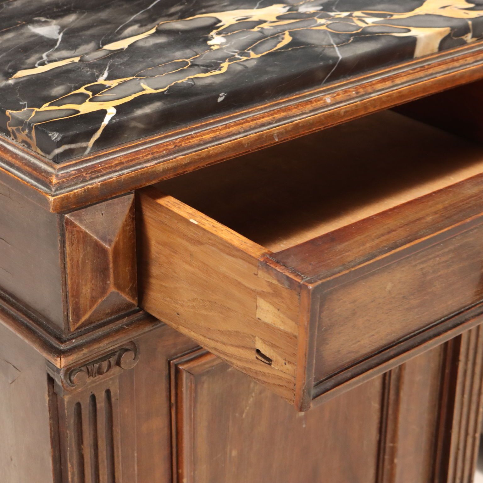 Bedside Tables Neo Renaissance Walnut Italy XX Century photo buy