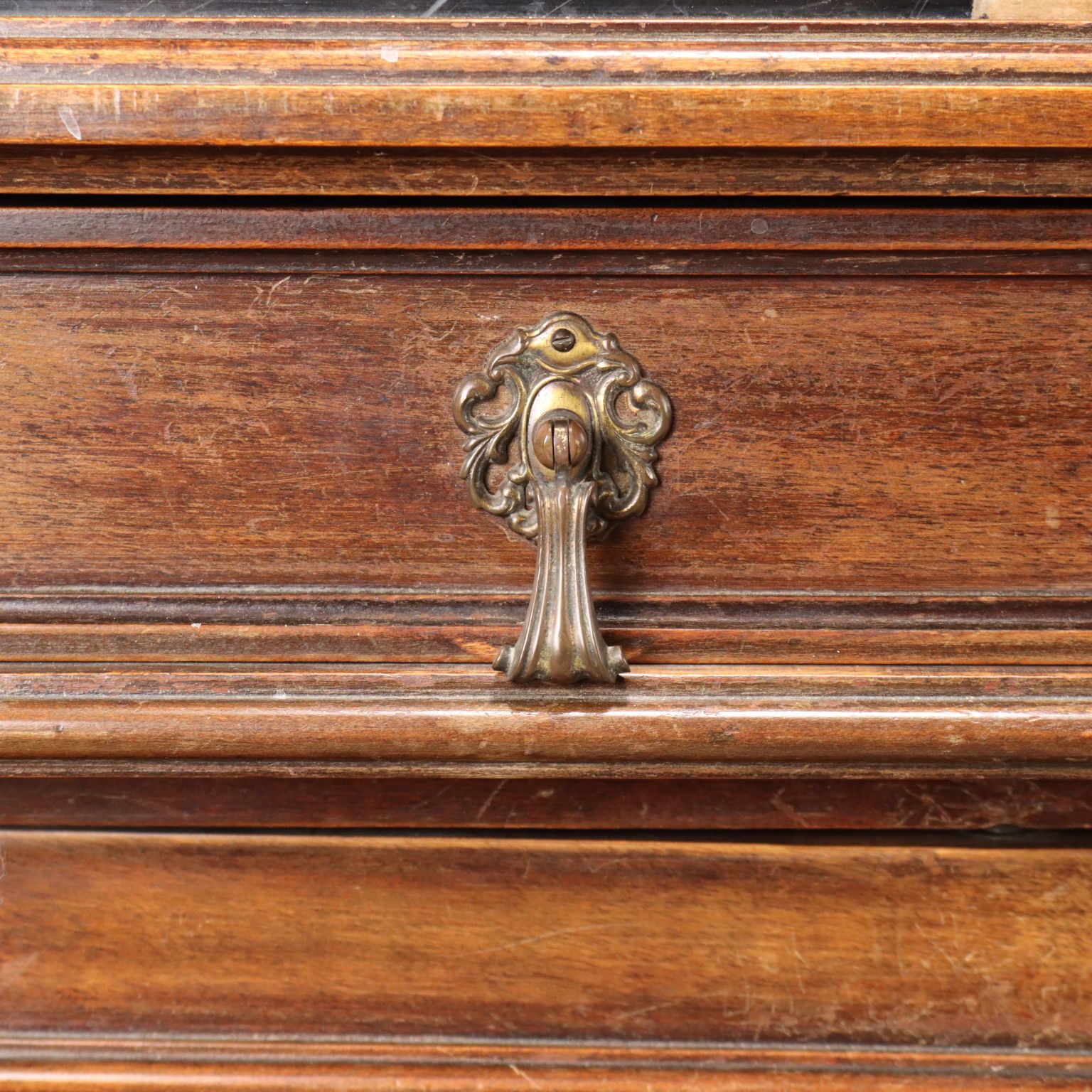 Bedside Tables Neo Renaissance Walnut Italy XX Century photo vintage