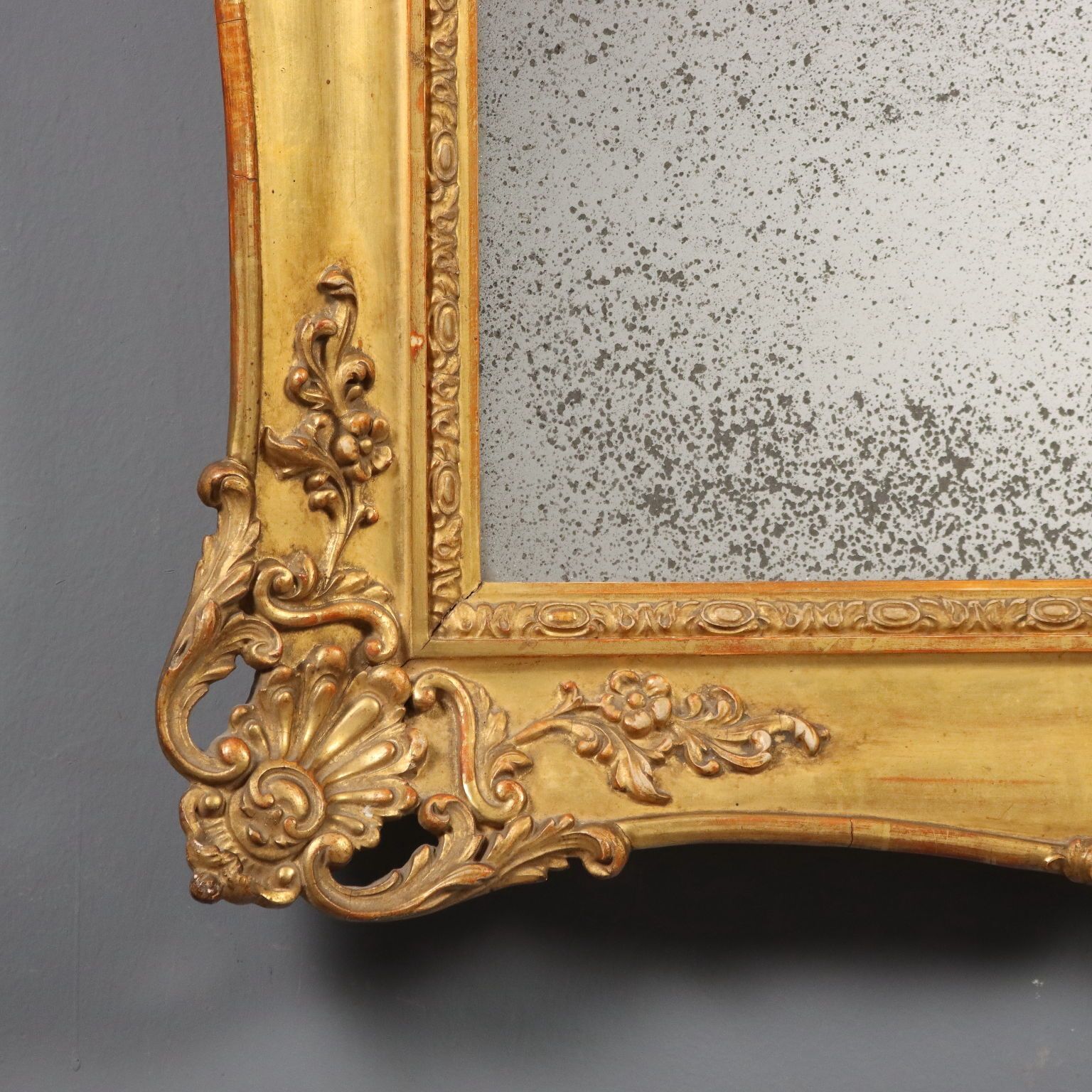 Anrique Mirror Carved Wood Italy XIX Century photo buy