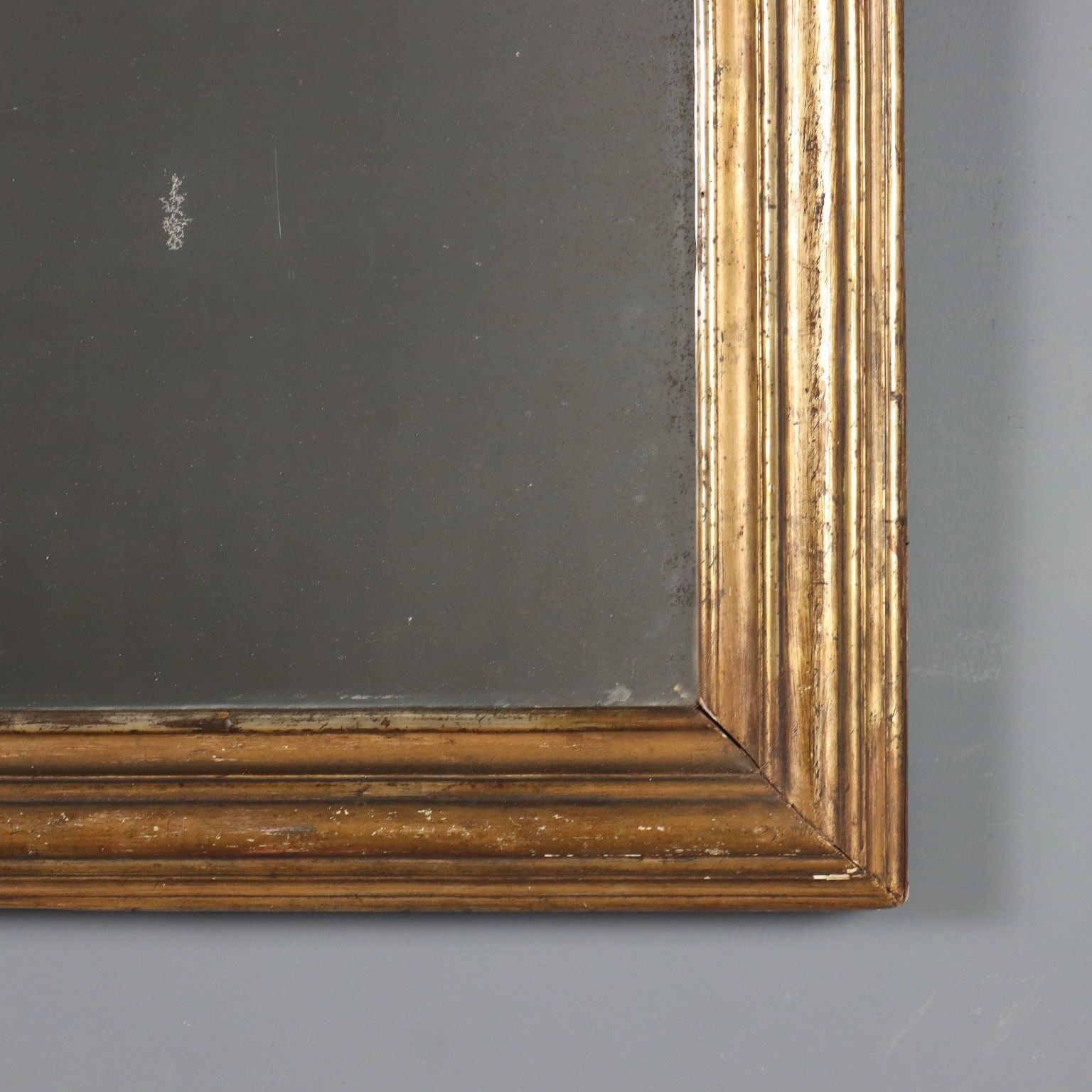 Antique Mirror Lacquered Gilded Wood Italy XIX Century photo buy