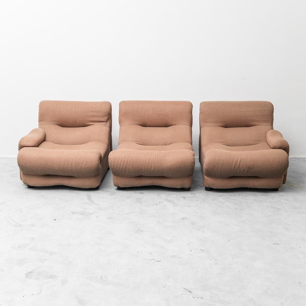 Vintage Rezia Modular 3 Seater Sofa By Emilio Guarnacci For 1p, 1970s Modern Antiques photo 1298.0