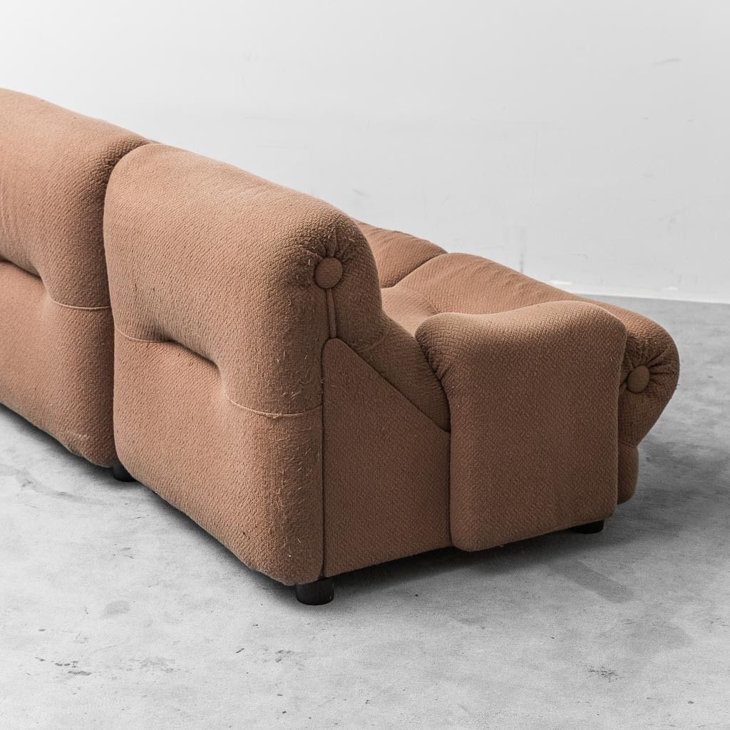 photo for sale Vintage Rezia Modular 3 Seater Sofa By Emilio Guarnacci For 1p, 1970s Modern Antiques