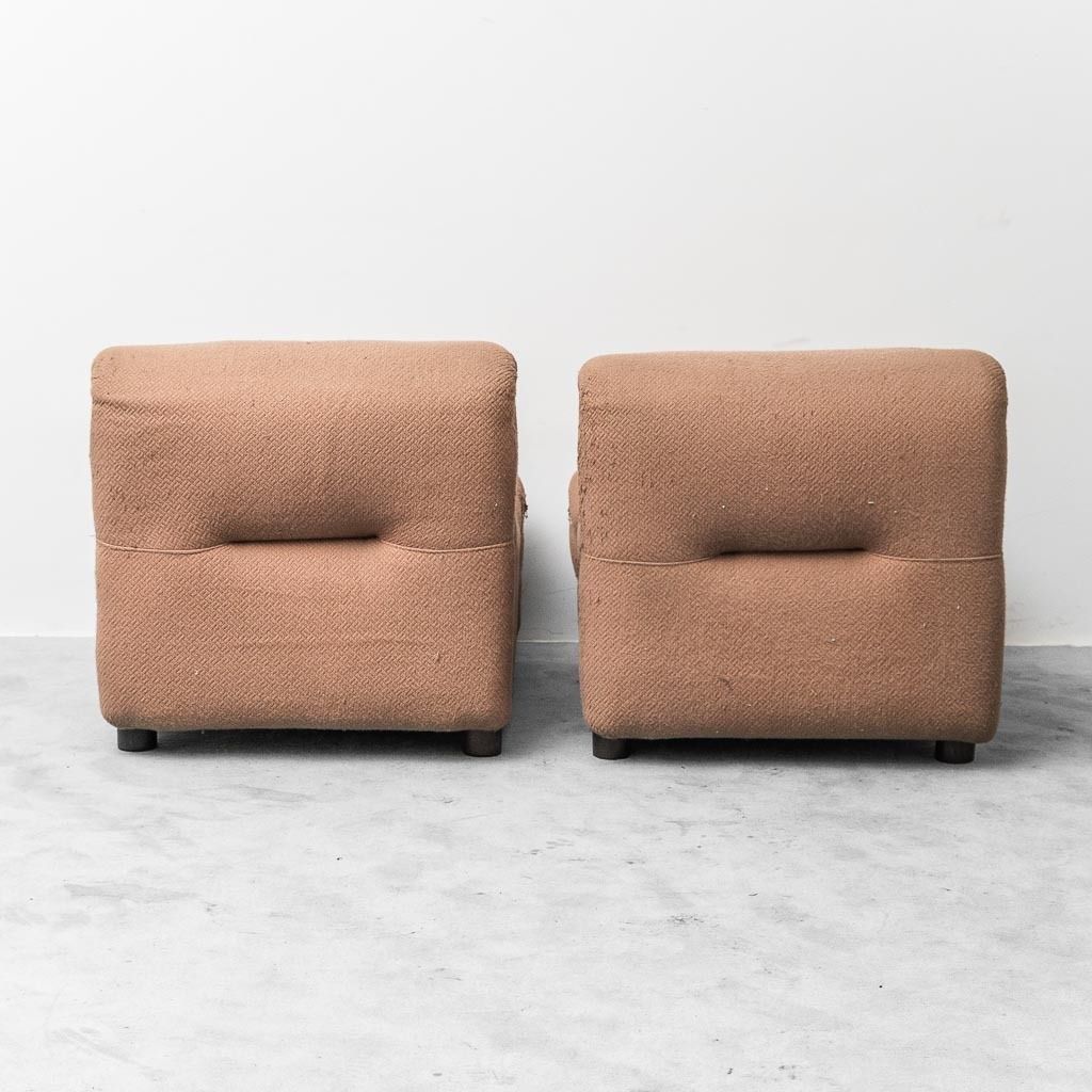 Pair Of Rezia Armchairs By Emilio Guarnacci For 1p, 1970s, Vintage, Modern Antiques photo buy