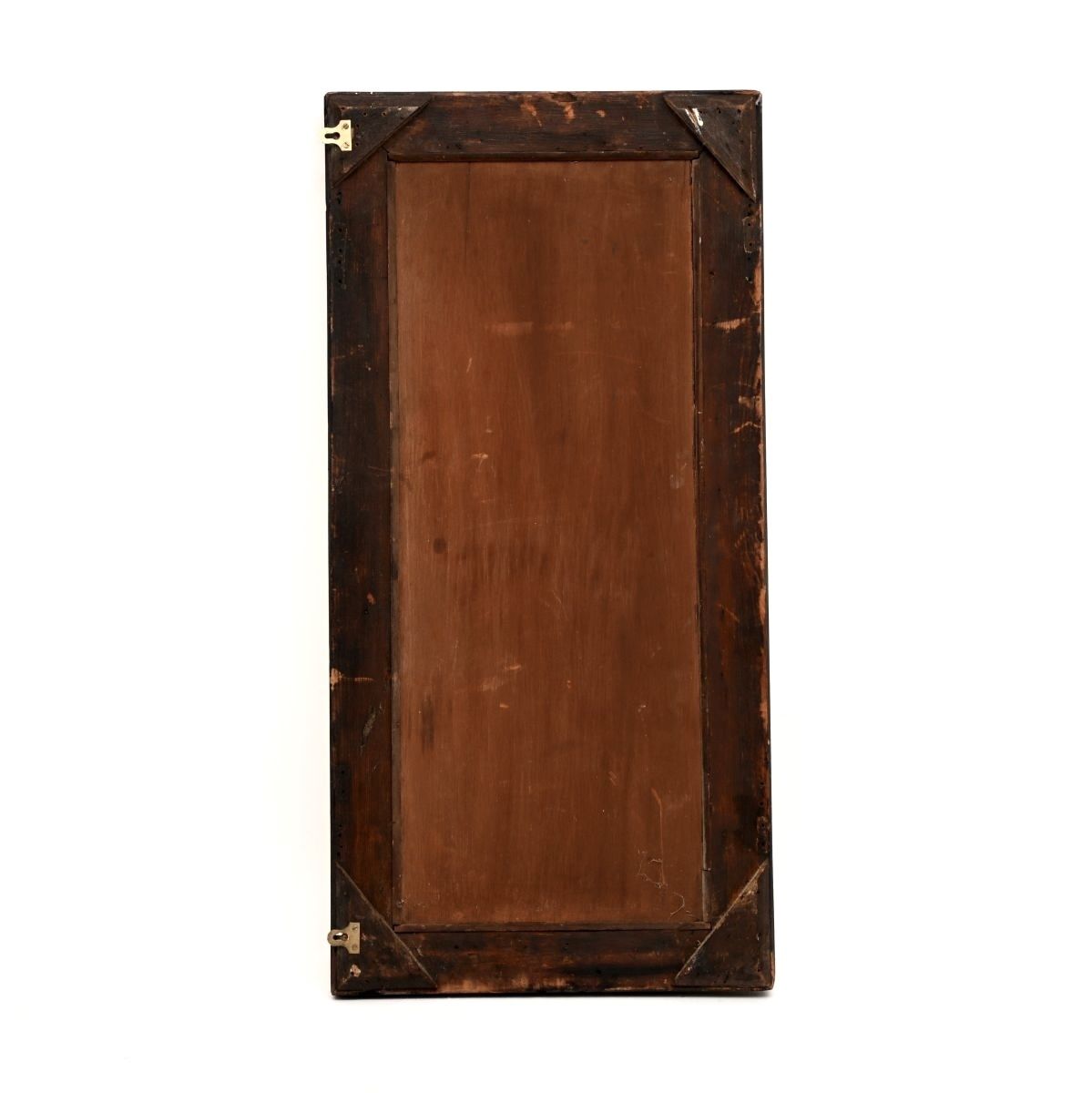 photo for sale Antique Dutch Marquetry Period Inlaid Mahogany Mirror