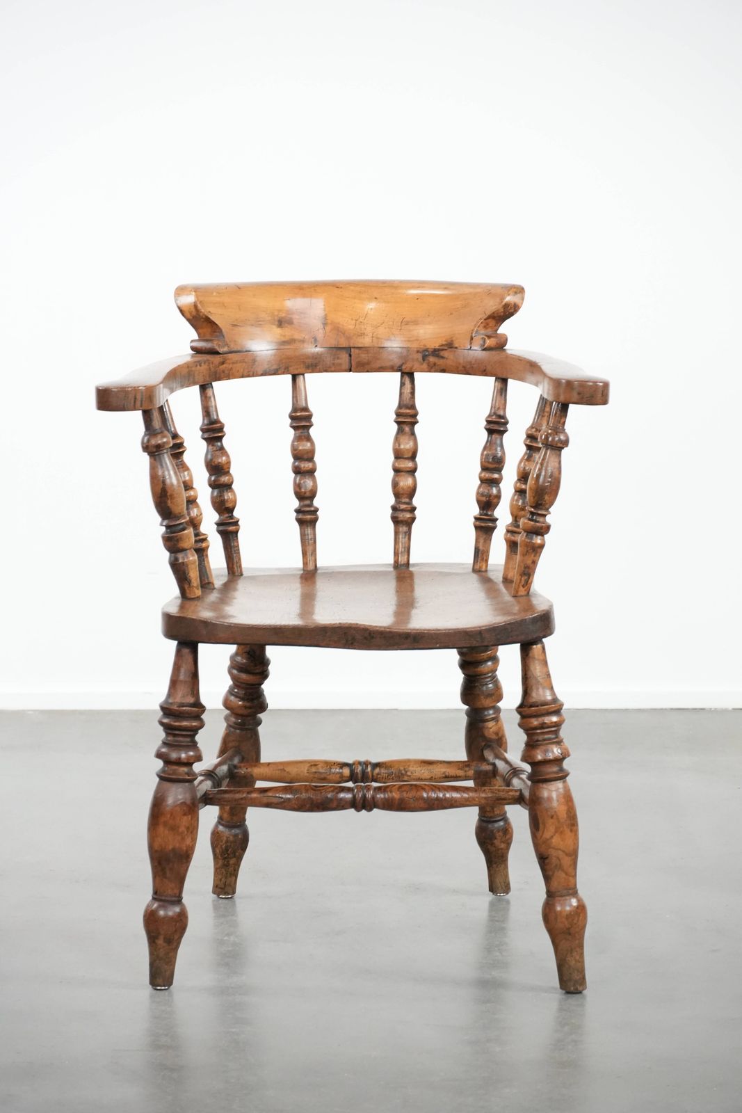 Antieke Engelse Captain Chair / Bijzetstoel / Bureaustoel Uit Het Begin Van De 19e Eeuw photo furniture