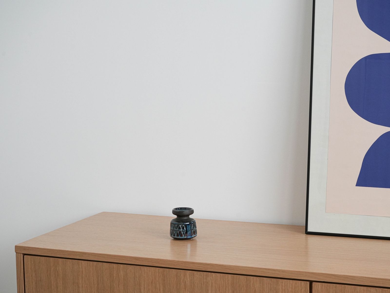 Ceramic Candle Holder, Danish Design, 1960s, Manufacturer: Søholm Keramik, Designer: Einar Johansen photo furniture