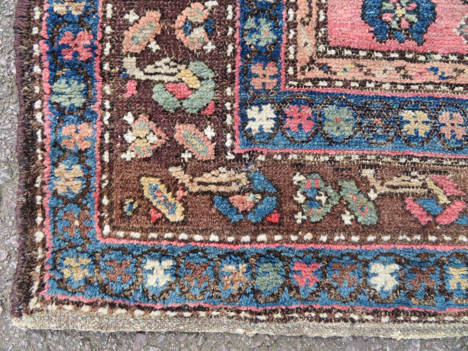 Antique Kurdish Tribal Rug. 206cm X 117cm. photo buy