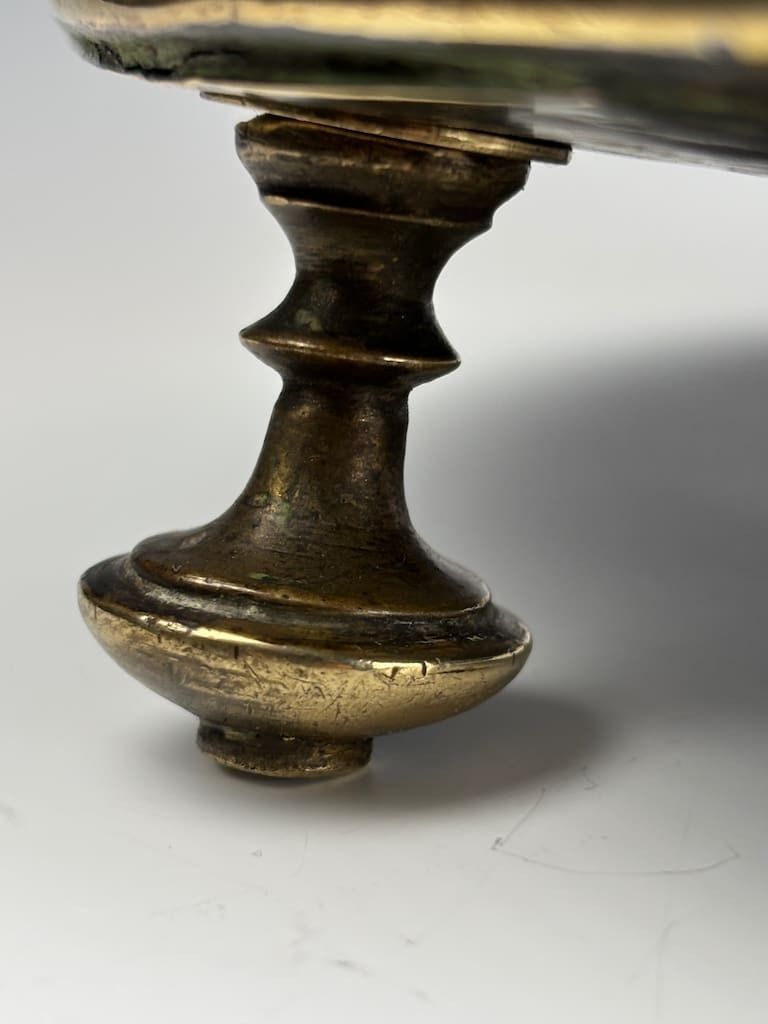 19th Century Dutch Copper And Brass 'Doofpot' (Ember Pot) photo vintage