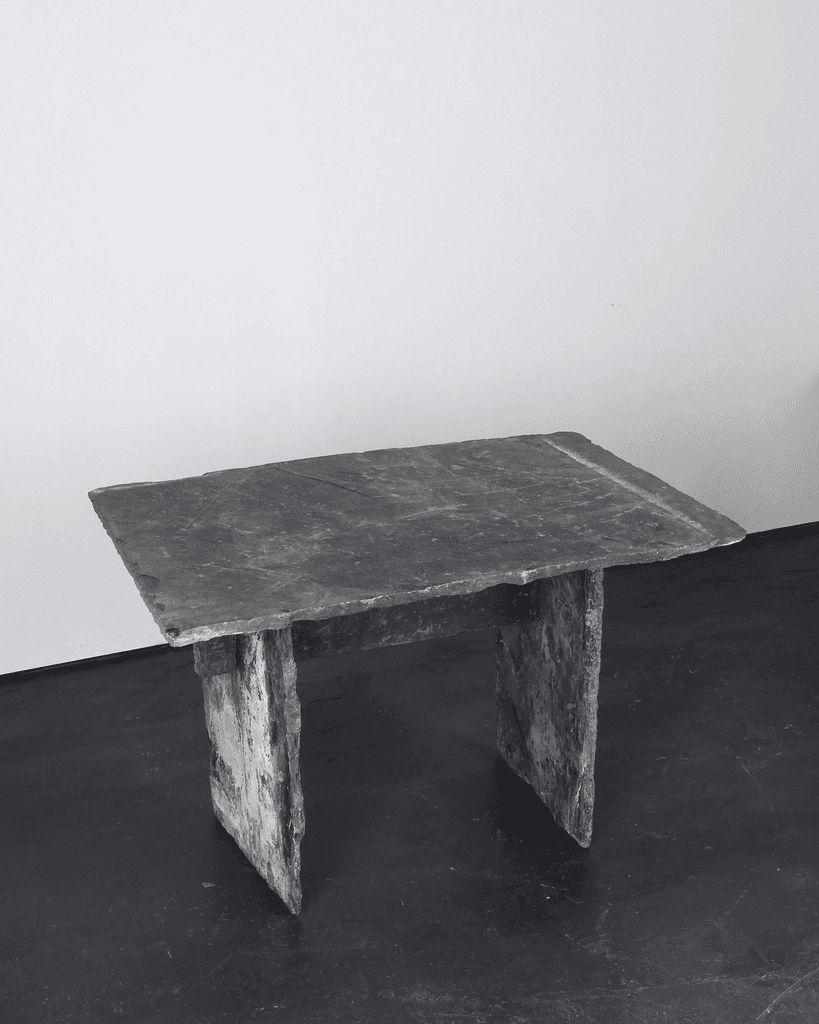 Early 20th C. French Rivern Slate Table/Desk. photo for sale