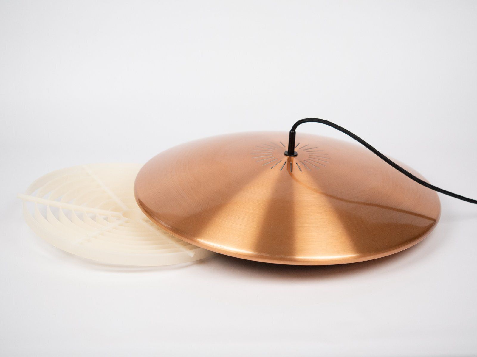 Vintage Deense Diskos Hanglamp Van Jo Hammerborg Voor Fog And Morup, 1965 photo Verlichting