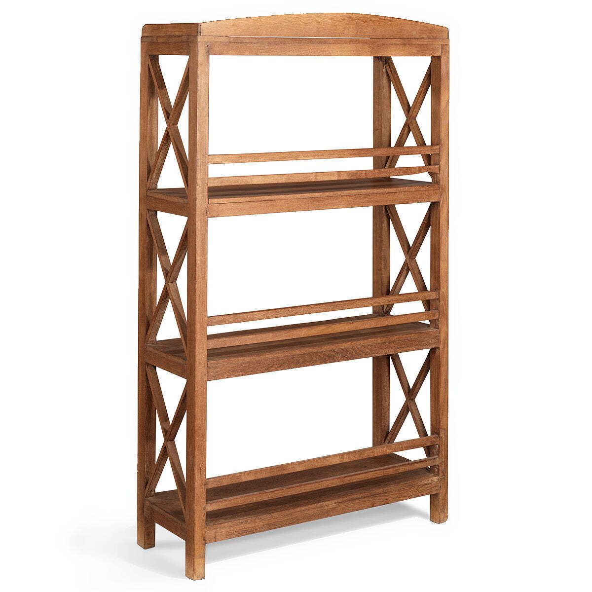 Vintage Indian Wooden Bookshelf photo for sale