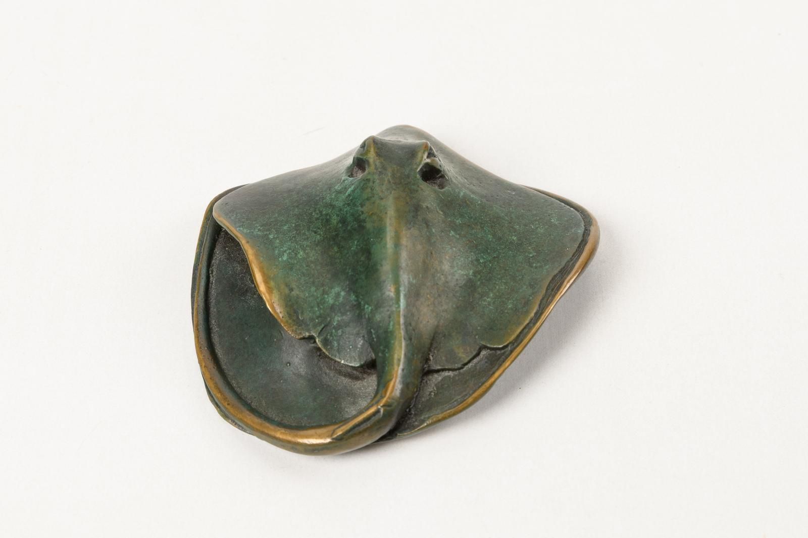 Silvio Apponyi (German Australian, B. 1949) Patinated Bronze Sculpture Of Two Stingrays photo 250.0