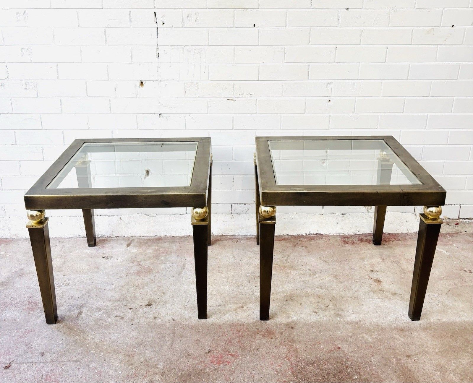 A Fantastic Pair Of Belgo Chrome 1970’s Chrome Side Tables. photo furniture