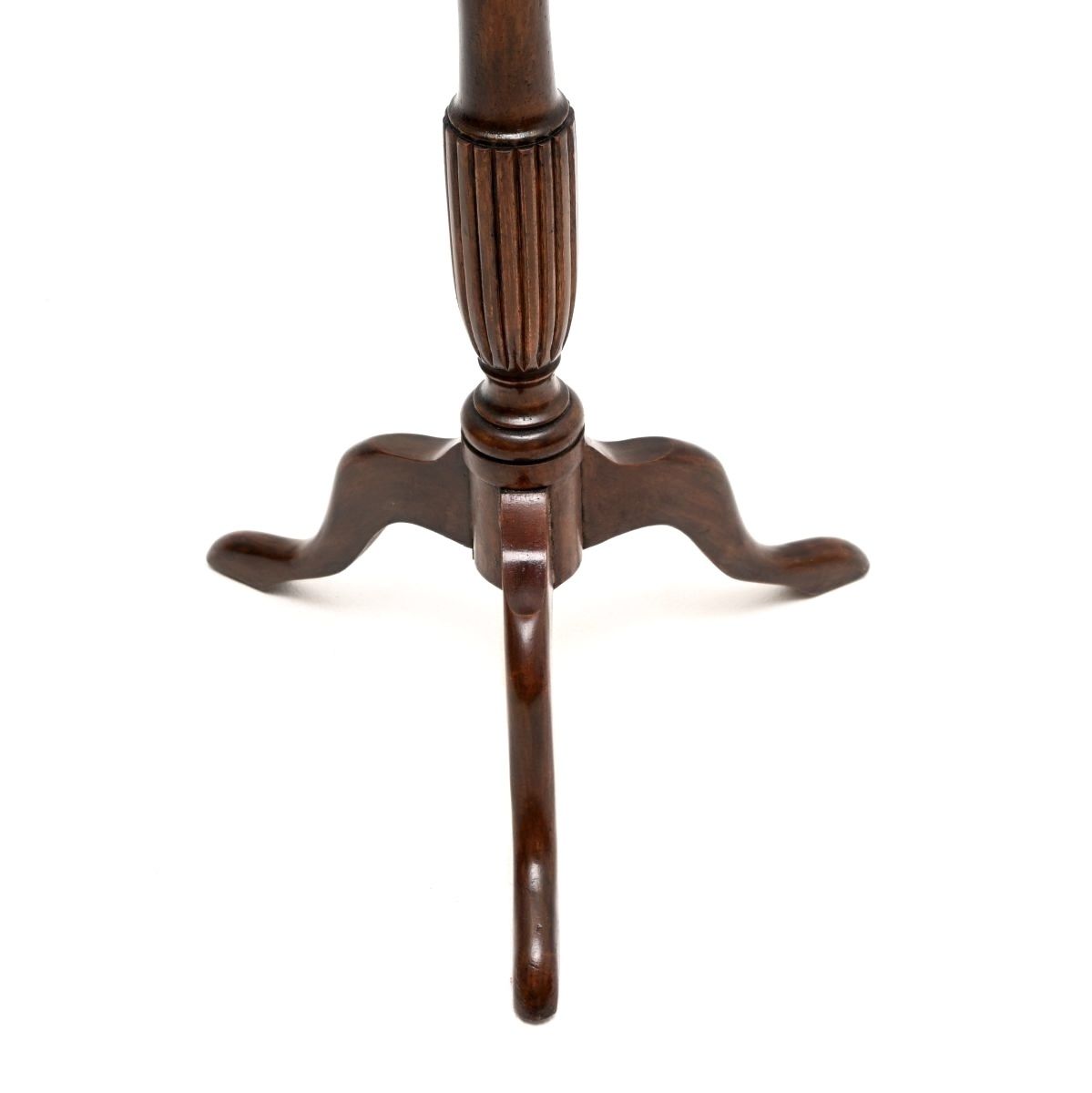 Antique Georgian Style Figured Walnut Side Table / Stand photo Furniture