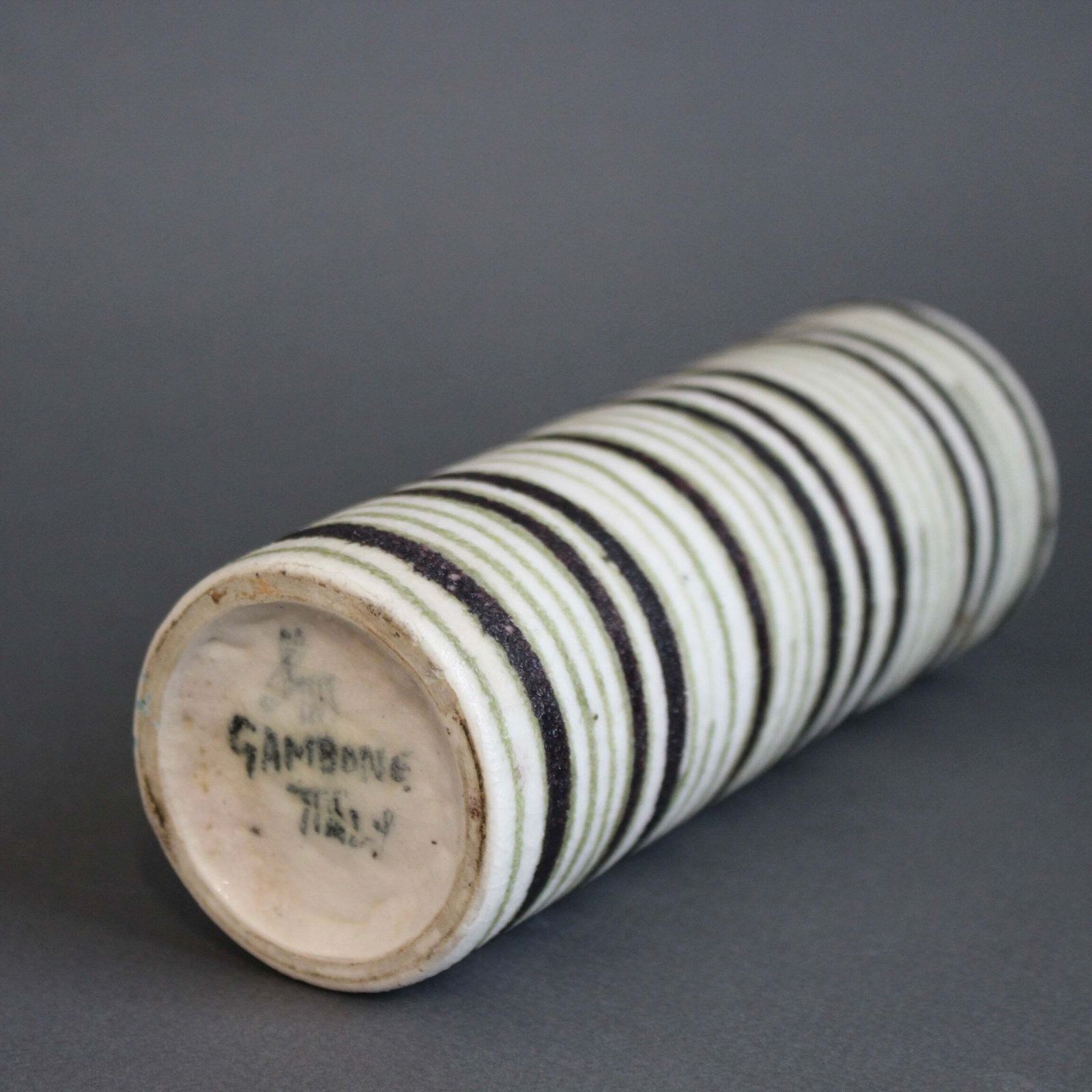photo for sale Mid Century Italian Decorative Vase By Guido Gambone (Circa 1950s)