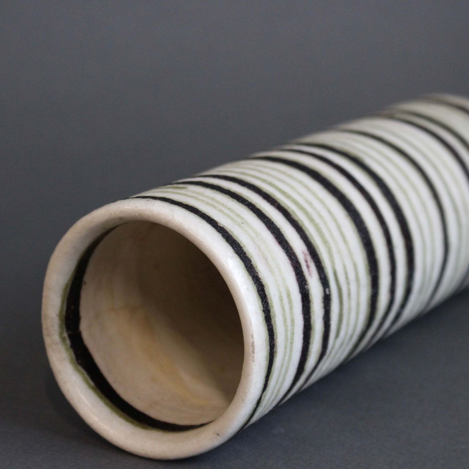 Home Decor Mid Century Italian Decorative Vase By Guido Gambone (Circa 1950s) photo