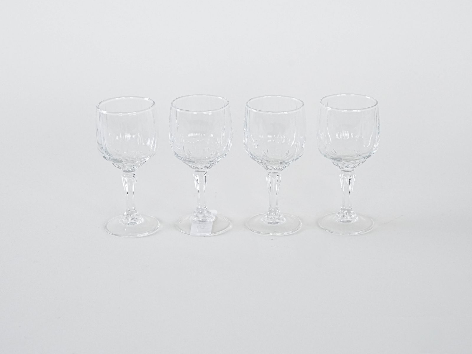 Set Of Four Glasses, Danish Design, 1970s, Manufactured In Denmark photo Home Decor