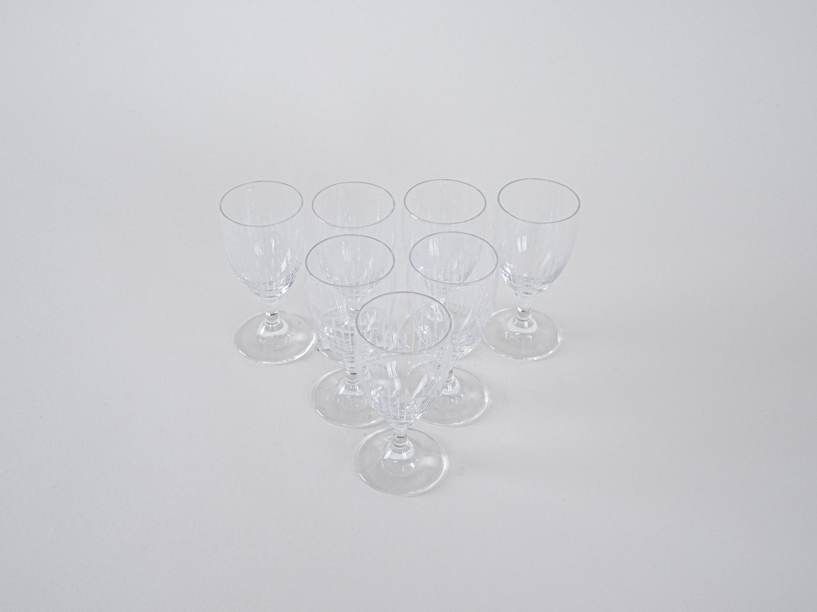 Set Of Crystal Glasses, Danish Design, 1970s, Manufactured In Denmark photo 269.0