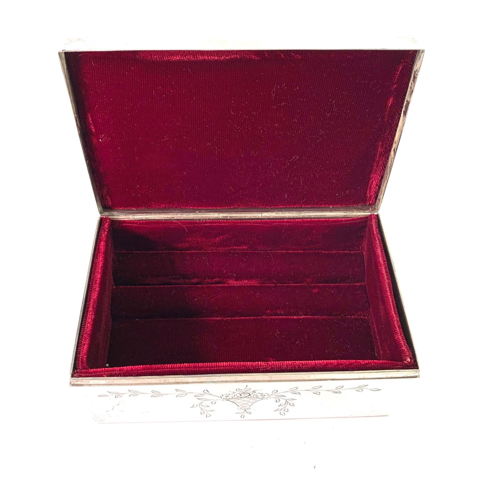 Shreve & Co San Francisco Victorian Sterling Silver Jewelry Casket photo furniture
