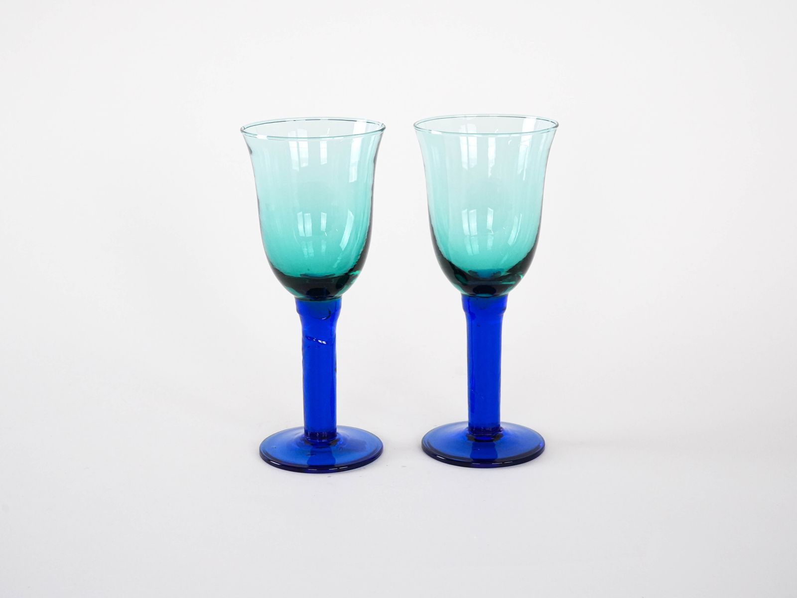 Pair Of Colourful Glasses, Danish Design, 1970s, Manufactured In Denmark photo Home Decor