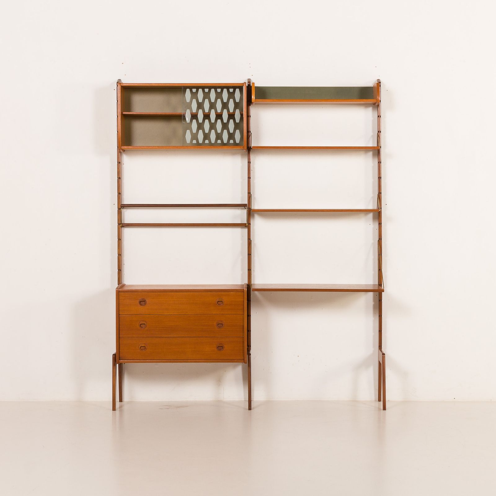 Ergo Free Standing Wall Unit With A Desk By John Texmon, Norway 1960s photo furniture