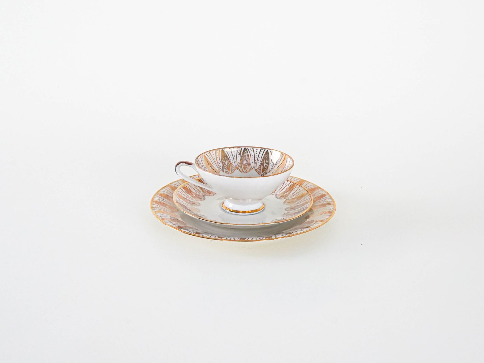 Porcelain Cup, German Design, 1970s, Manufactured By Bavaria Elfenbein Porzellan photo for sale