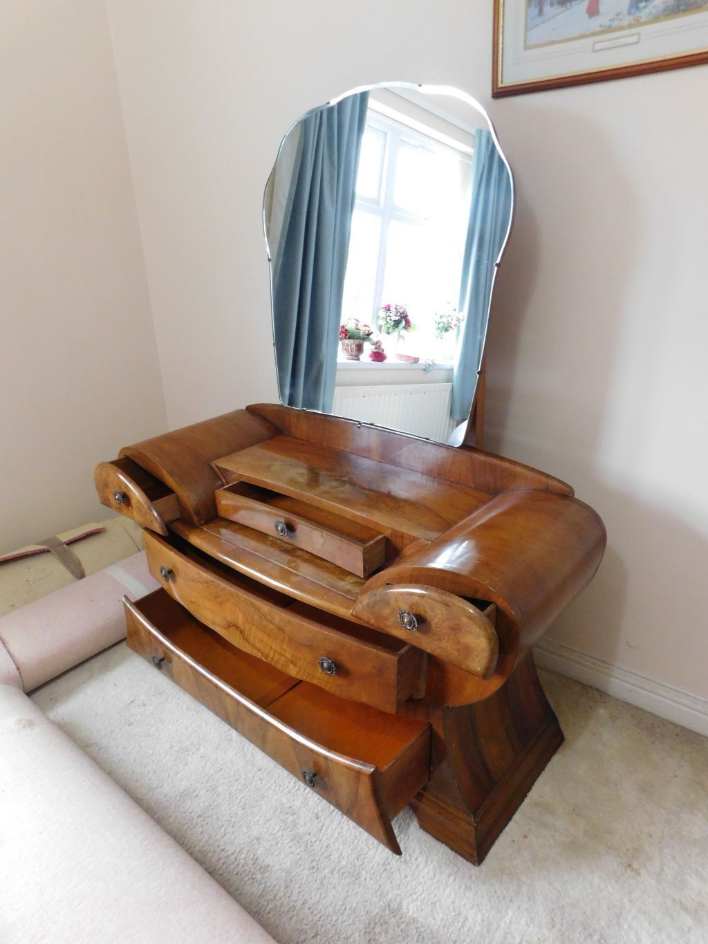 Early 20th Century Dressing Table Art Deco Style. photo for sale