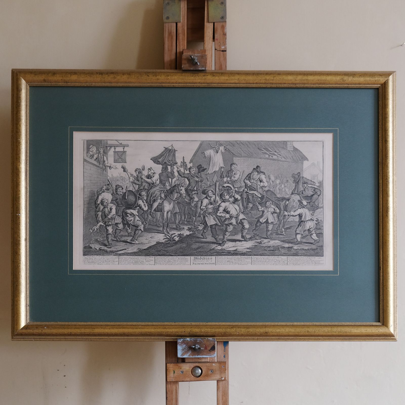 Hubibras And The Skimmington, By William Hogarth (1697   1764)
