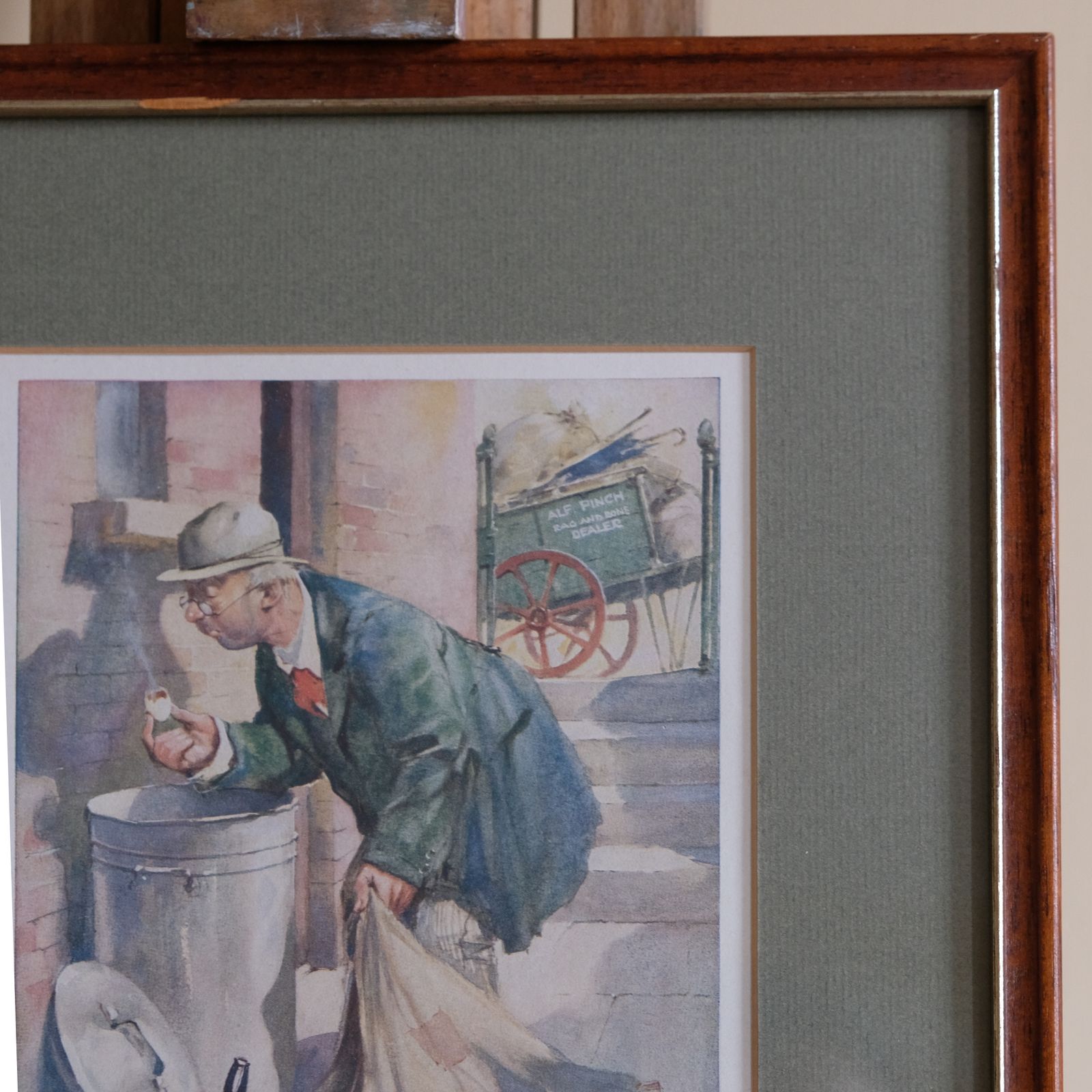 Collector Of Antiques, After Lawson Wood photo vinterior