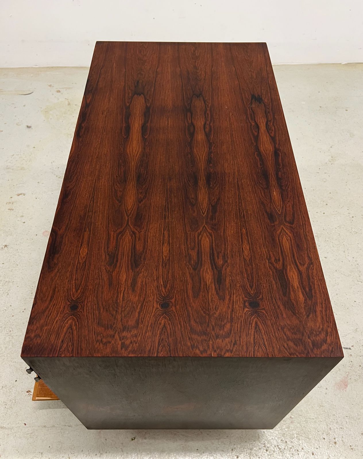 Rosewood Tambour Cabinet By Kai Kristiansen For Feldballes photo for sale